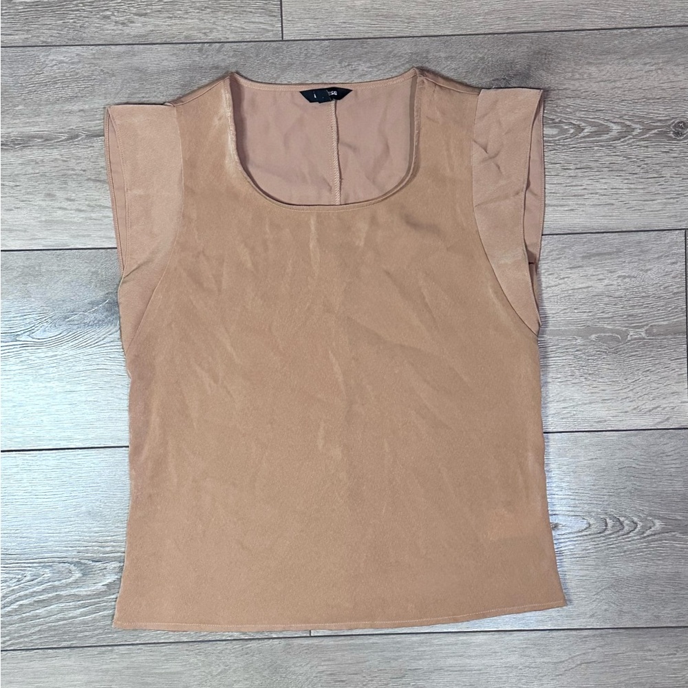 Express Satin Ruffle Tank - Picture 3 of 10